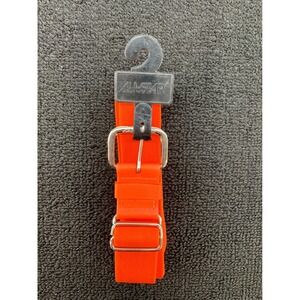 All Star Orange Elastic Belt with Silver‎ Buckle Baseball Softball Adjustable